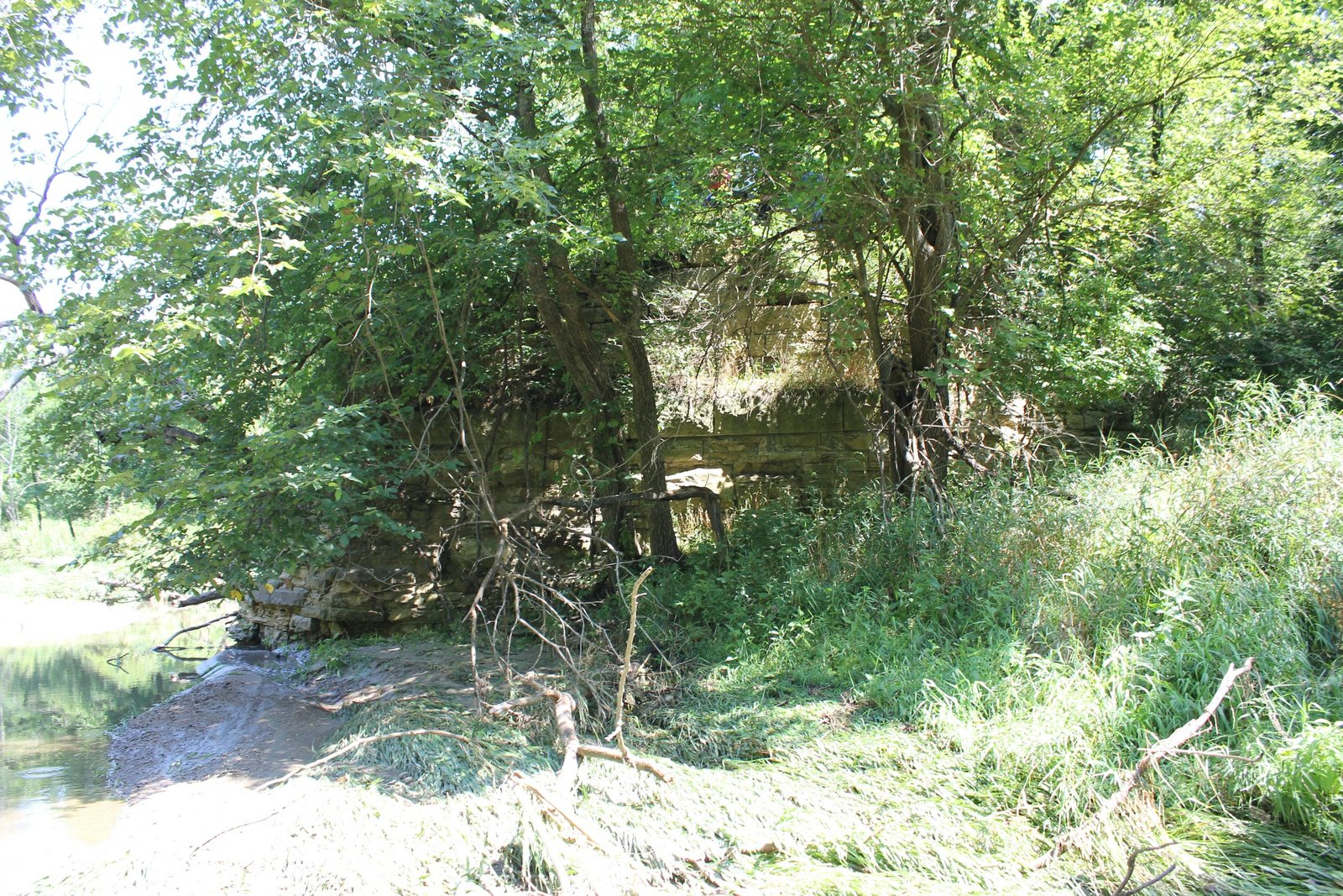East abutment